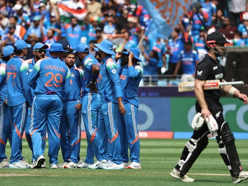 Champions Trophy final between New Zealand and India