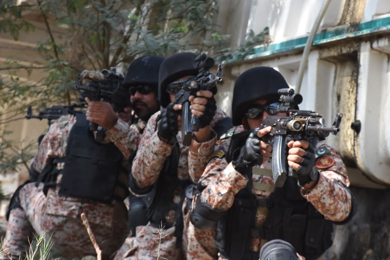 Sindh Rangers Recover Rocket Launchers in Karachi