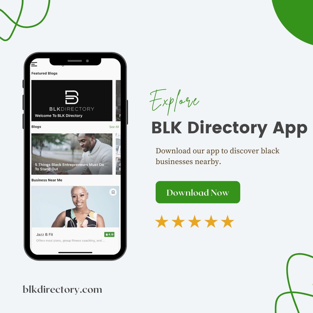 Diamond Young Launched “BLK Directory” An App to support Black Businesses