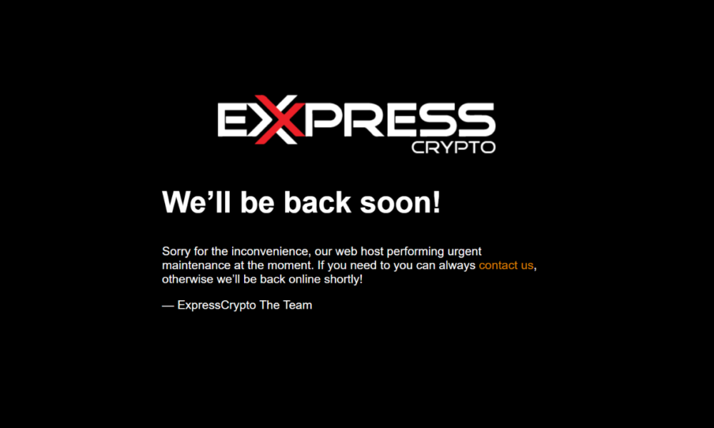 Is Express Crypto gone forever after scamming?