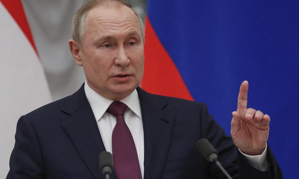 Vladimir Putin accuses his allies, and US for ignoring security demands
