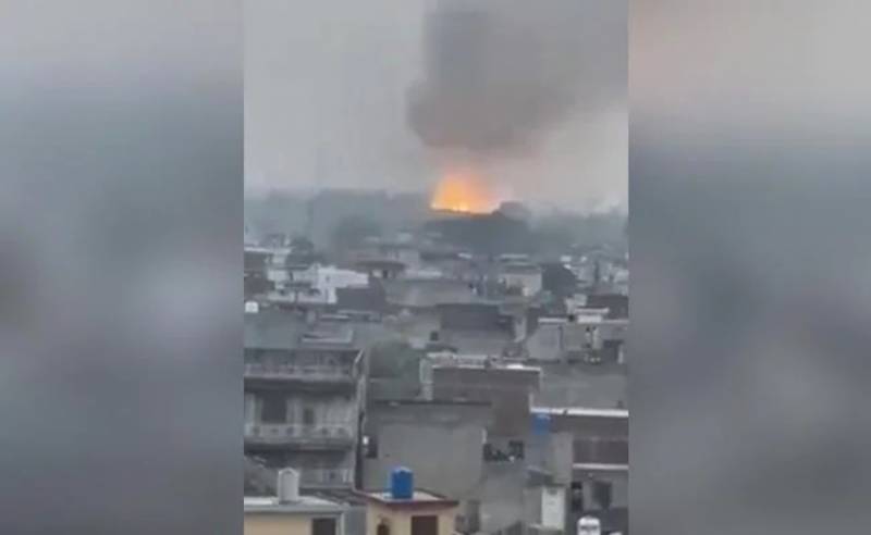 Pakistan: Fire erupted in Pak Army depot in Sialkot Cantt area: ISPR