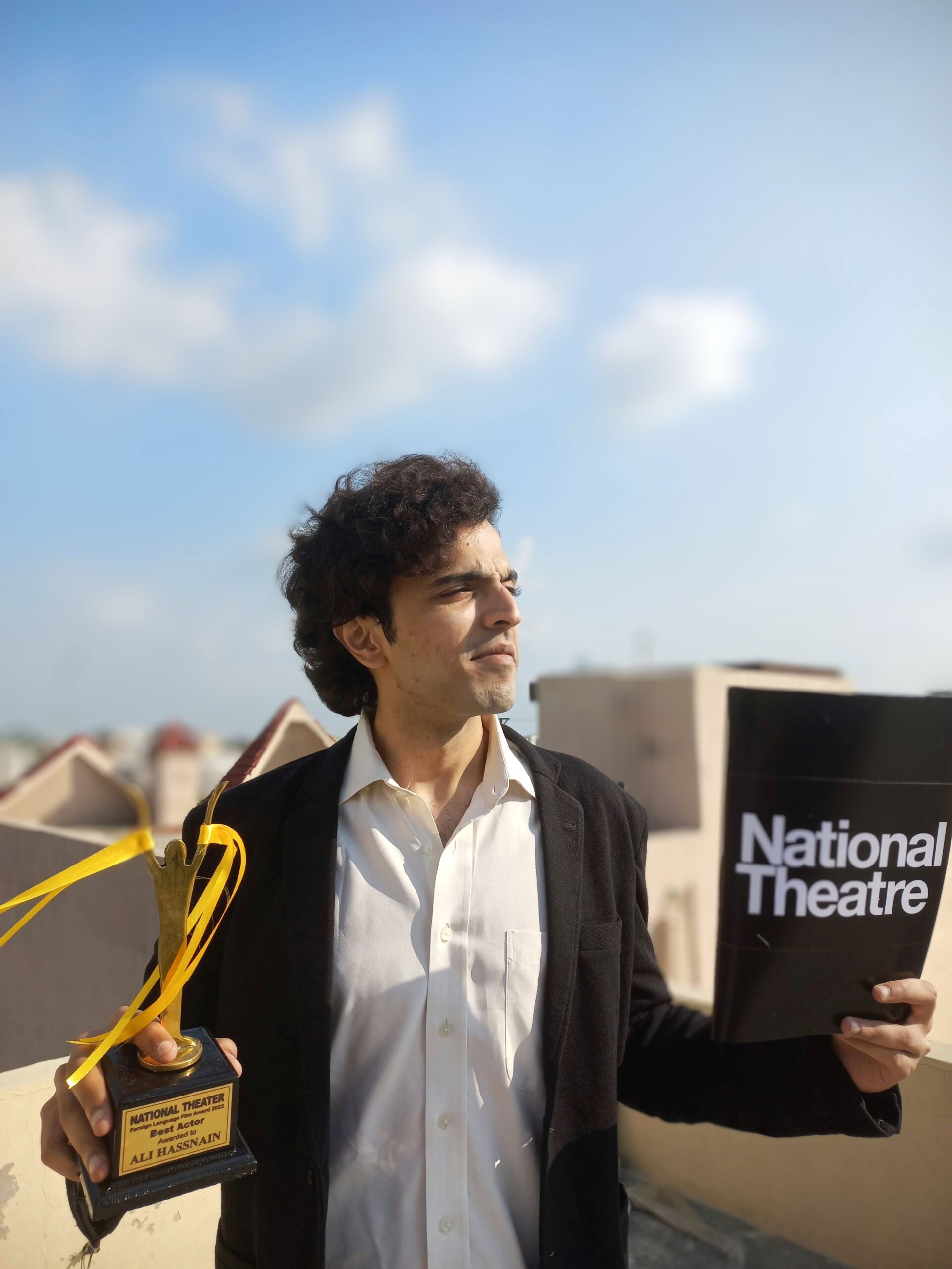 Ali Hasnain: First Pakistani to Win National Theatre UK Award for "Best Actor" in Foreign Film
