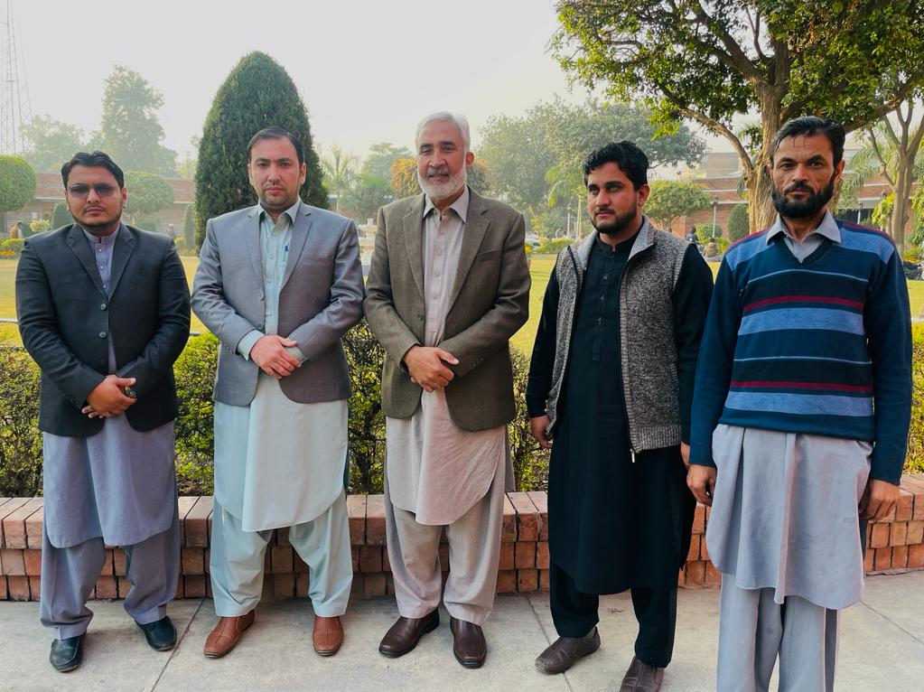 Foreign Ministry Focal Person Ikramuddin's visit to Paraplegic Center Peshawar