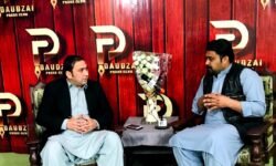 Foreign Ministry focal person Ikramuddin's visit to Dawoodzai Press Club Peshawar
