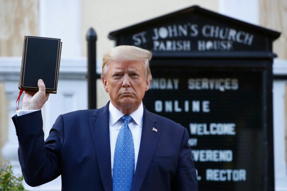 Book of Donald: Trump hawks special ‘God Bless the USA’ Bibles for $60