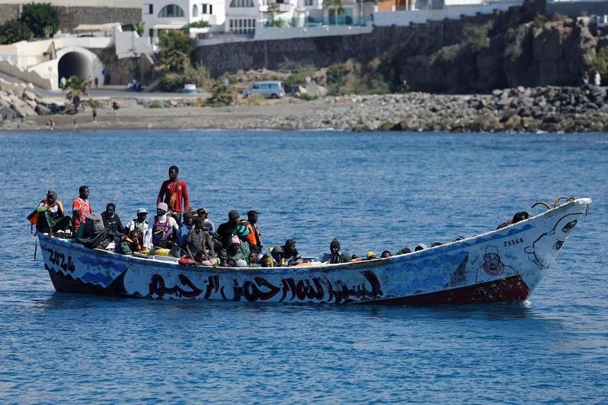 Coastguards rescue 124 migrants off Spain’s Canary Islands