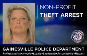 Ga. woman arrested for stealing thousands of dollars from nonprofit for personal use, police say