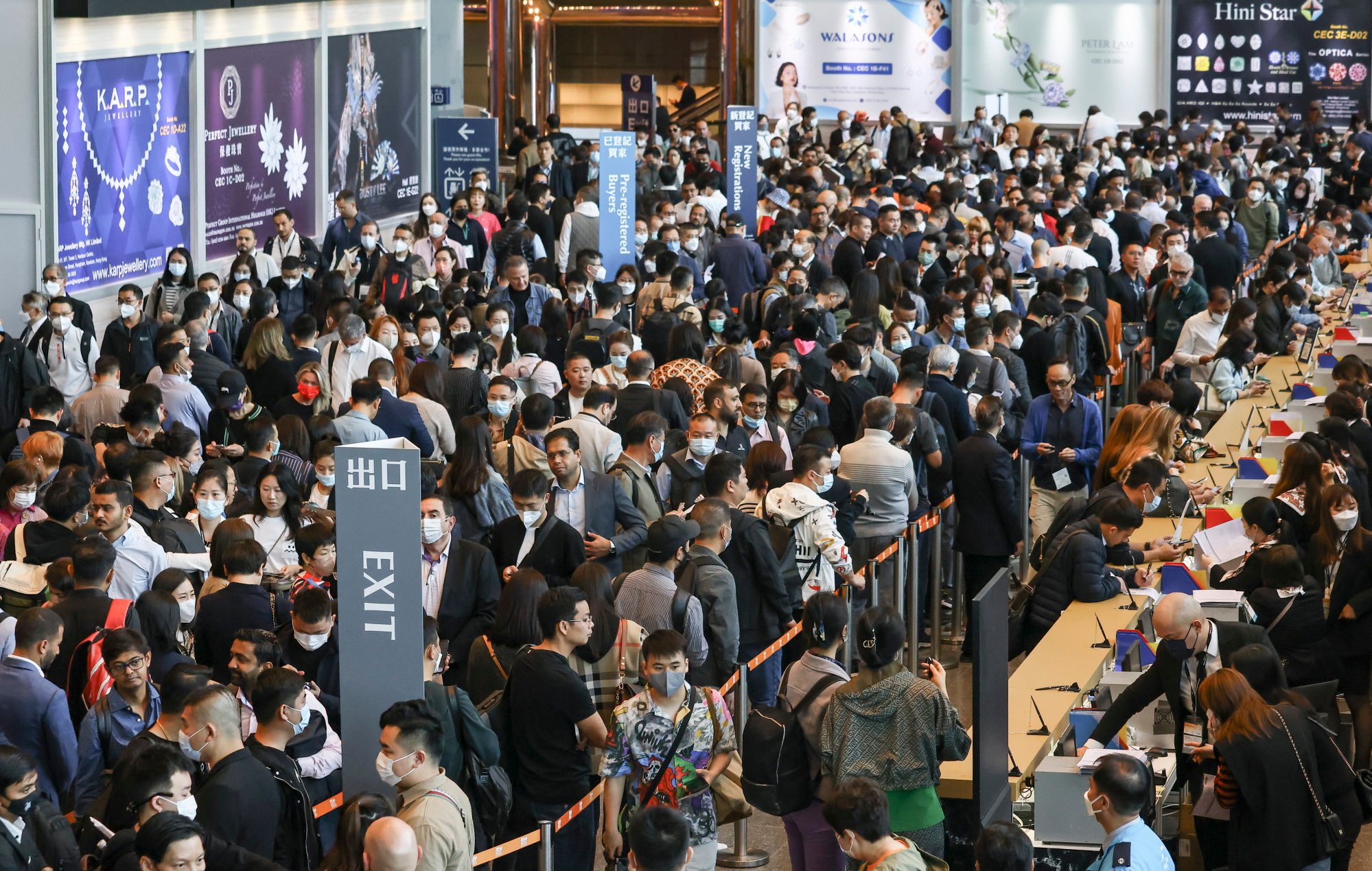 Hong Kong’s exhibition centre nears pre-Covid numbers as trade fairs return from Singapore and new crypto event signs on