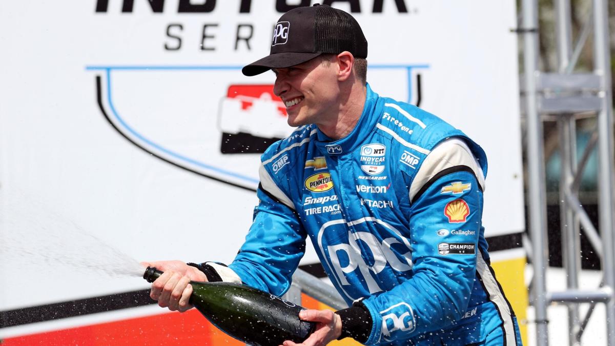 IndyCar St. Petersburg points, results Josef Newgarden leads Chevrolet