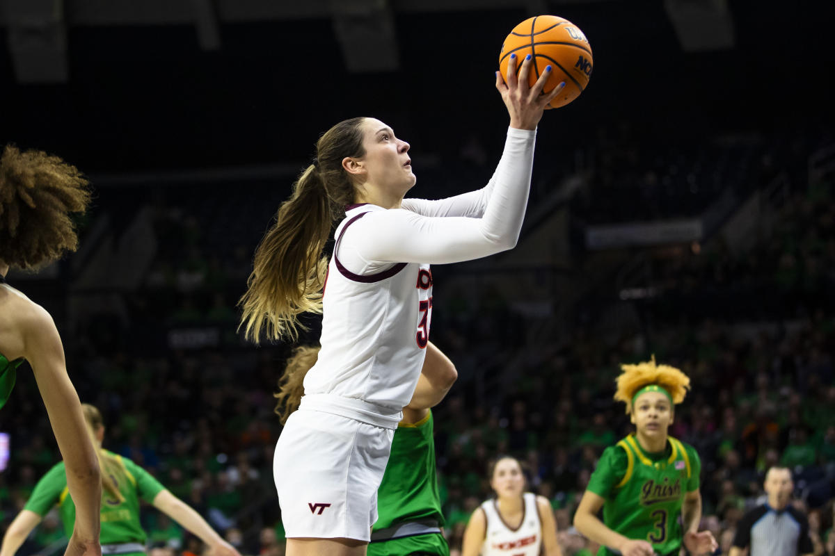 Virginia Tech’s Elizabeth Kitley suffers torn ACL, won’t play in NCAA tournament