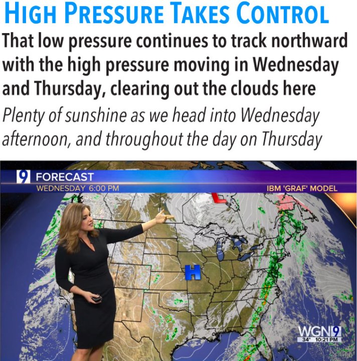 Winter-like chill Wednesday morning; high pressure takes control