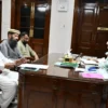 DG Livestock KP Dr. Syed Ahadullah Ahmed meeting with Deputy Speaker Suriya Bibi