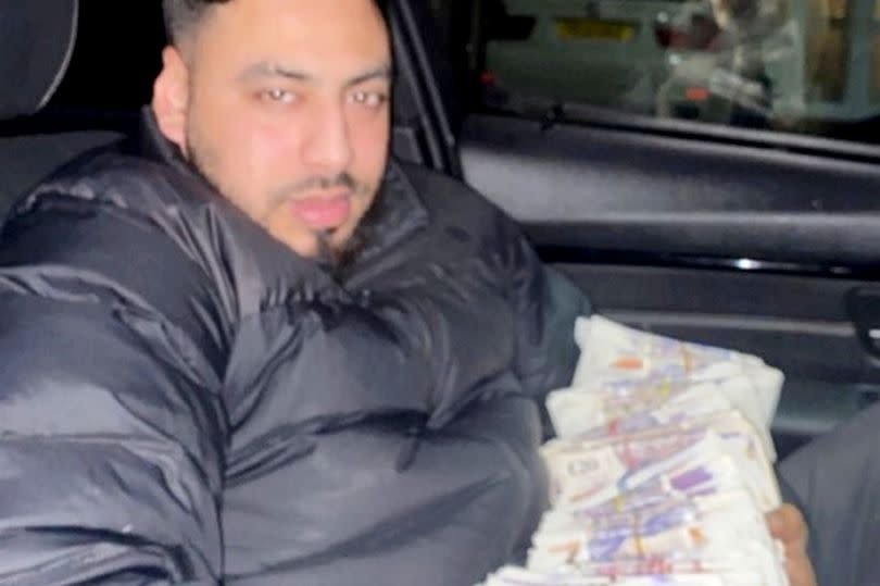 Drugs gang caught by pictures of members posing with wads of cash
