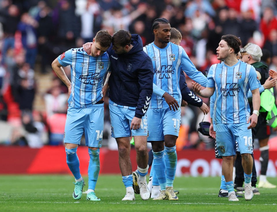 Manchester United collapses, but Coventry's stunning FA Cup comeback