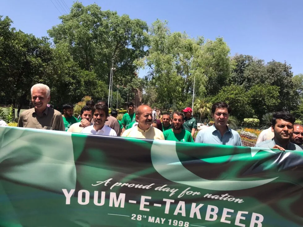 Enthusiastic celebration of Takbeer Day at Islamia College Peshawar