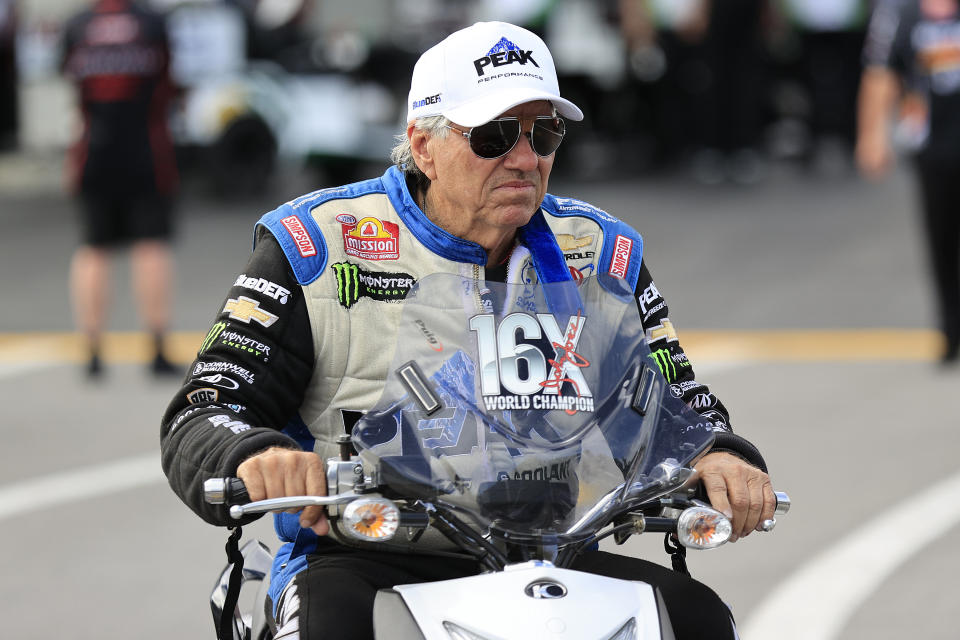 16-time NHRA champ John Force discharged from neurological institute following fiery June crash