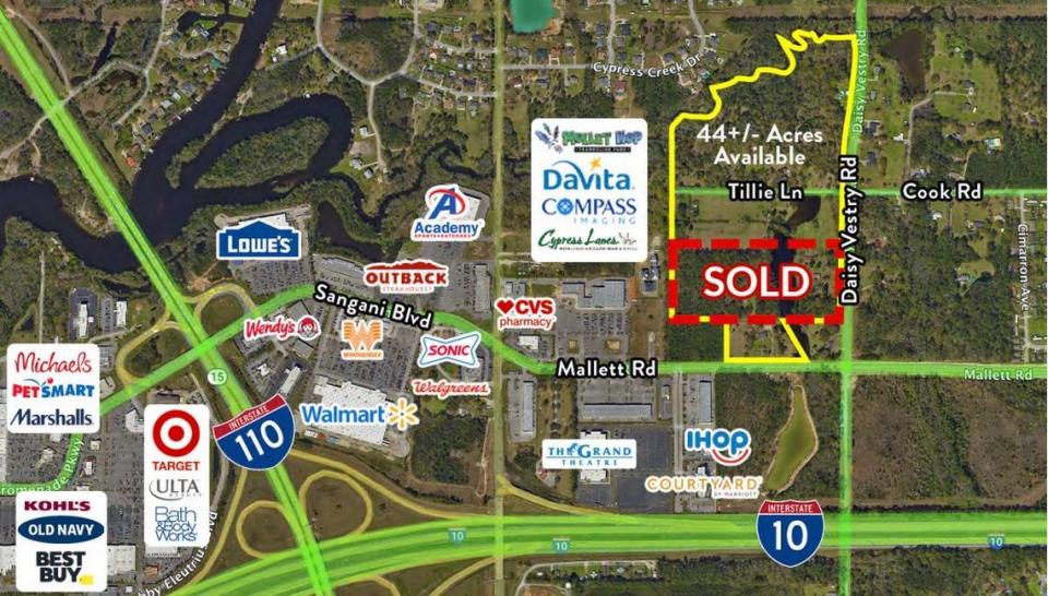 44-acre property sold near shopping in D’Iberville. Here’s what’s planned for the site