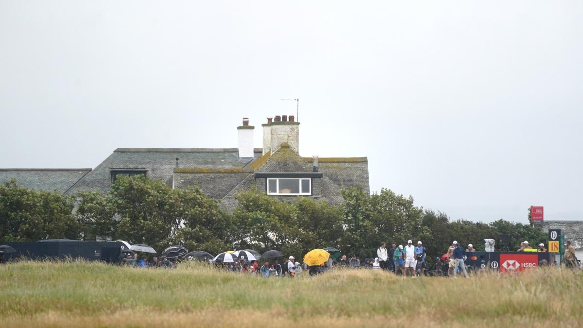 A house with best views of British Open is up for sale. It’s in the middle of the Royal Troon course