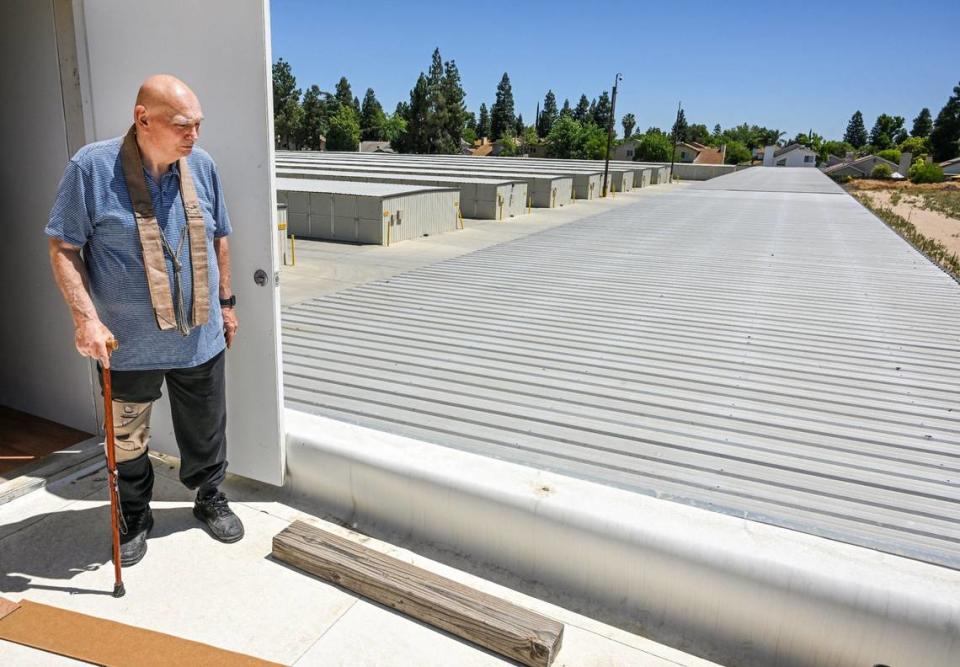 A look inside  million eyesore in Fresno. Buddhist priest says why building incomplete