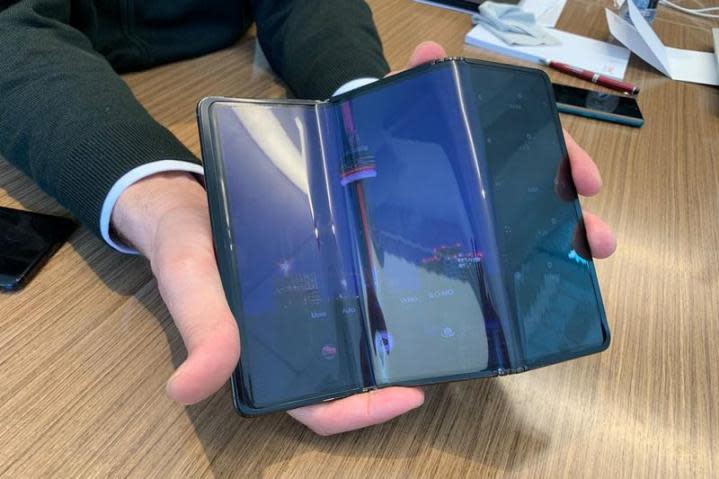 A new kind of folding phone may take on the iPhone 16 this year