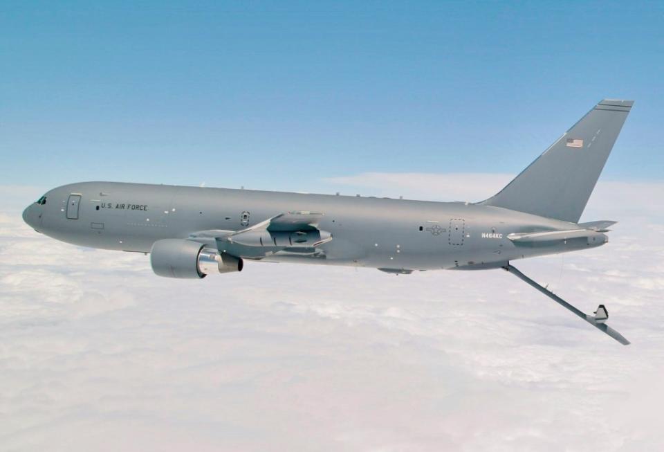 Air Force’s newest tanker flies around the world for the first time