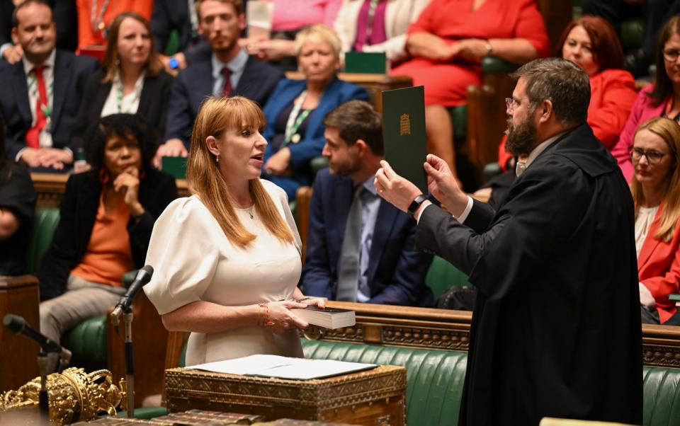 Angela Rayner is already being frozen out, allies fear