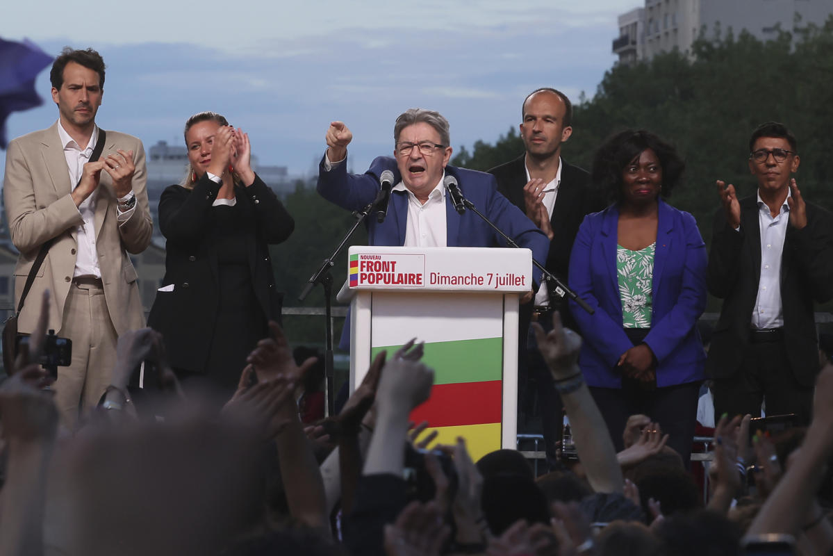 AP PHOTOS: France celebrates after coalition of leftist parties thwarts far-right’s push for power