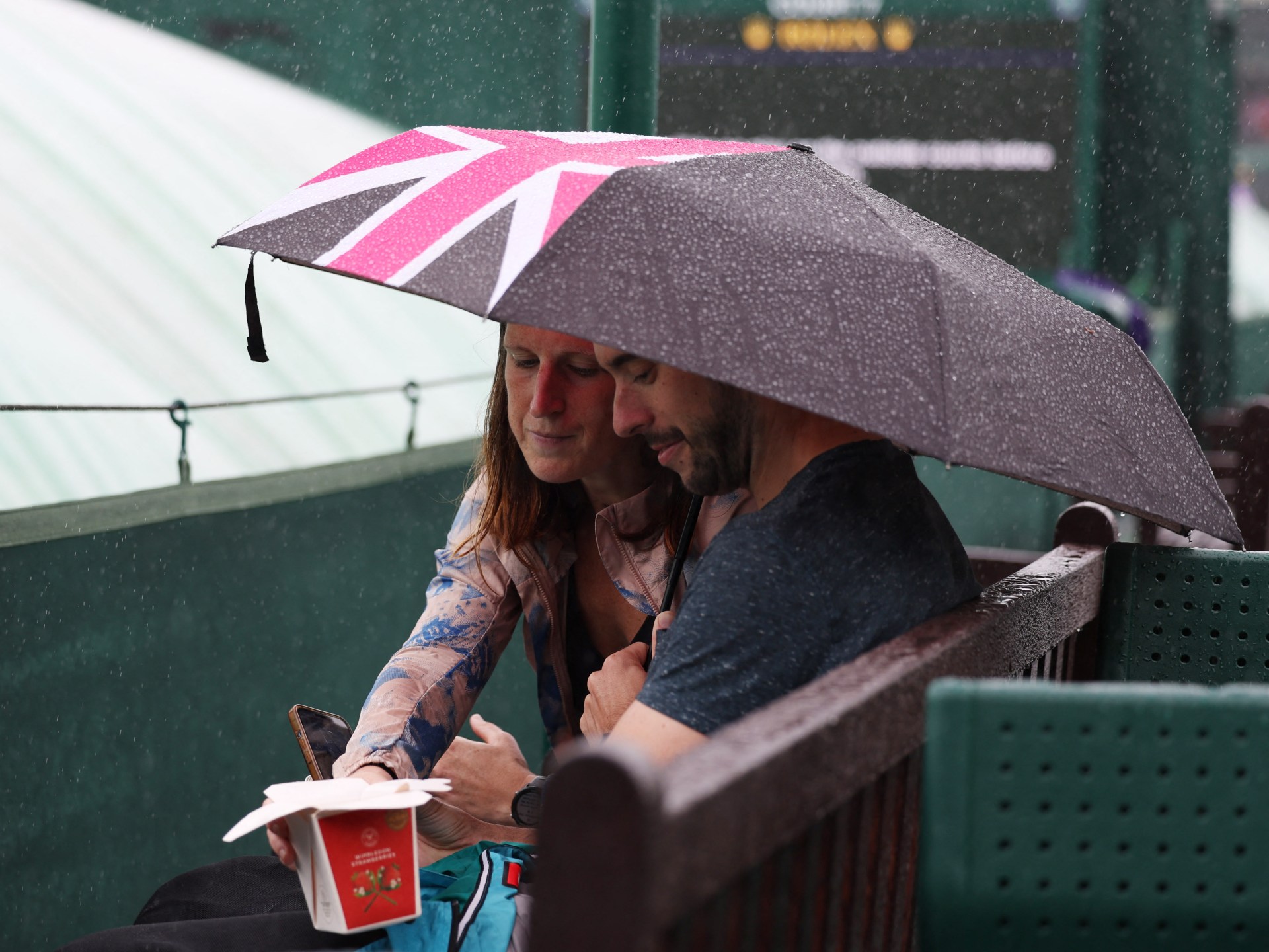 ‘At least it’s not the Tories’: Rain, apathy and surprises after UK vote