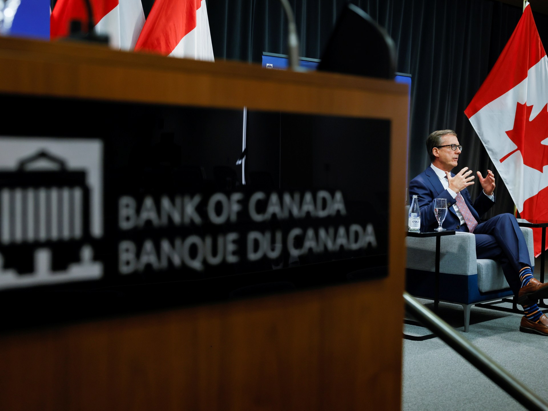 Bank of Canada cuts interest rates once more, trims growth prospects