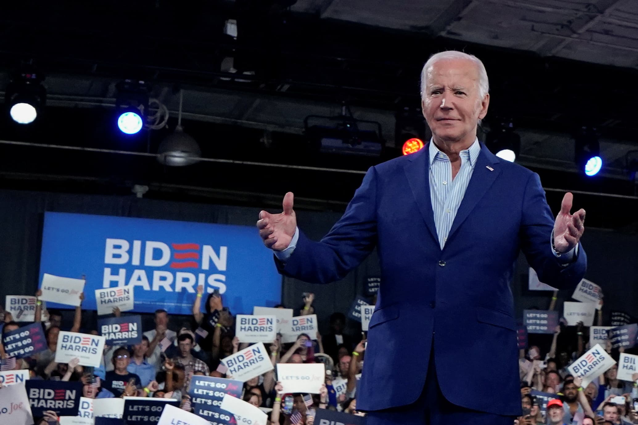 Biden campaign reports raising 7 million in June, over  million since debate