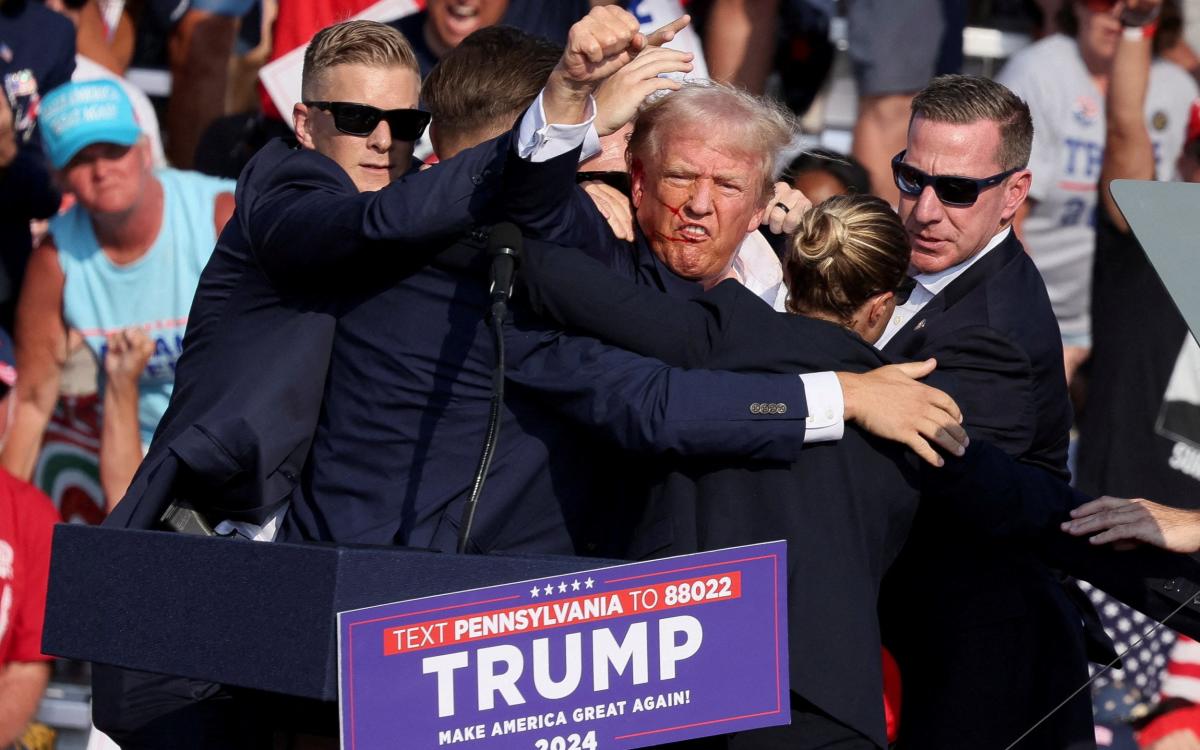 Blame the secret service for Trump’s near-death