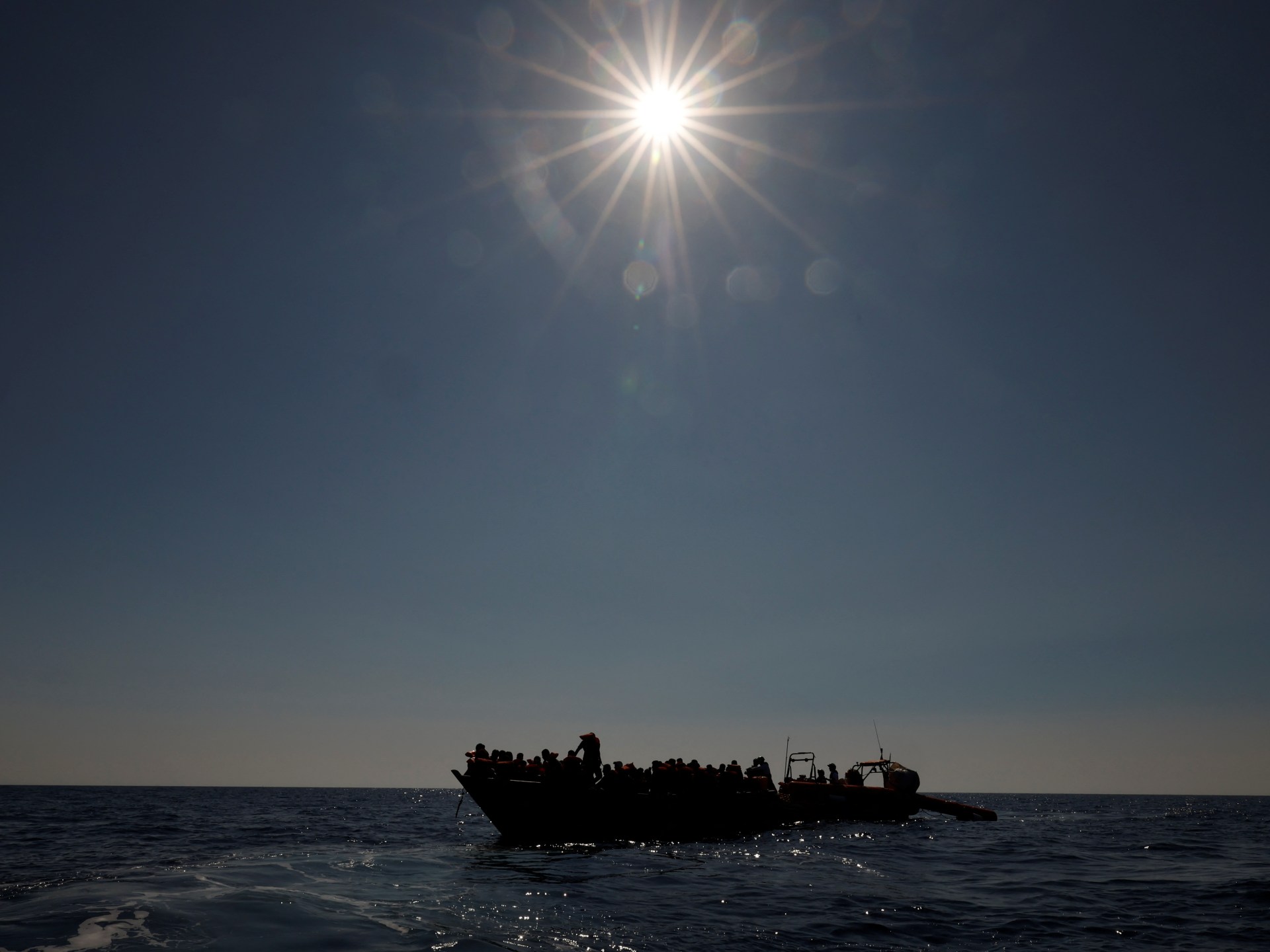 Boat carrying 45 refugees capsizes off Yemen