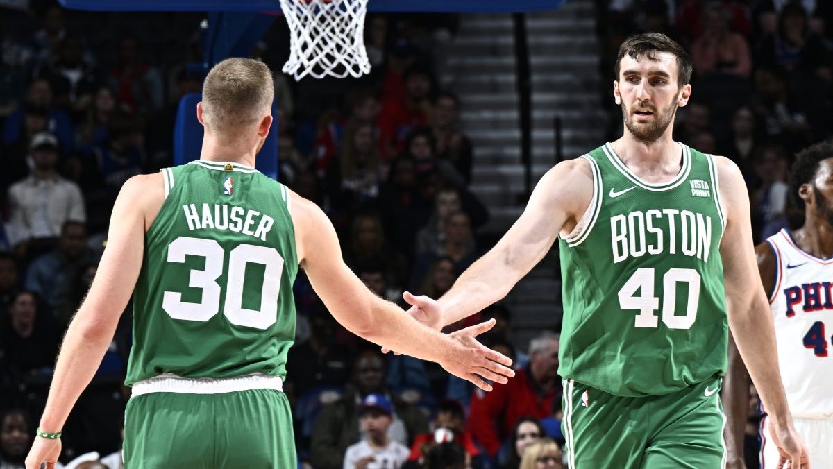 Celtics’ top nine in place after team brings back Hauser, Kornet