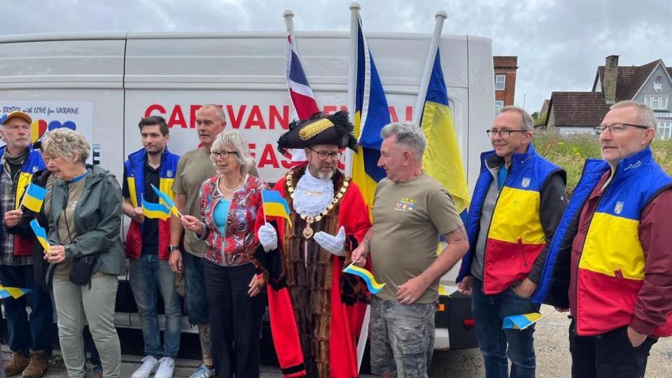 Charity sends van full of generators to Ukraine