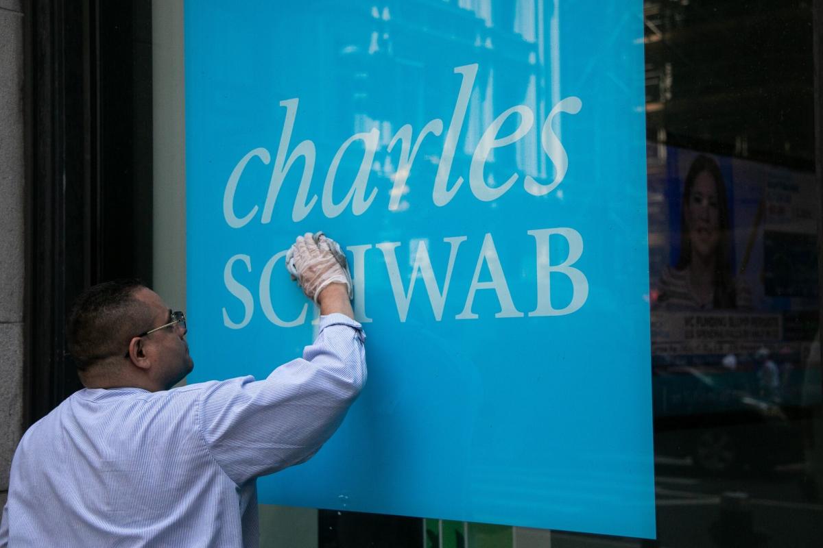 Charles Schwab Plummets After Vowing to Shrink Itself Over Time