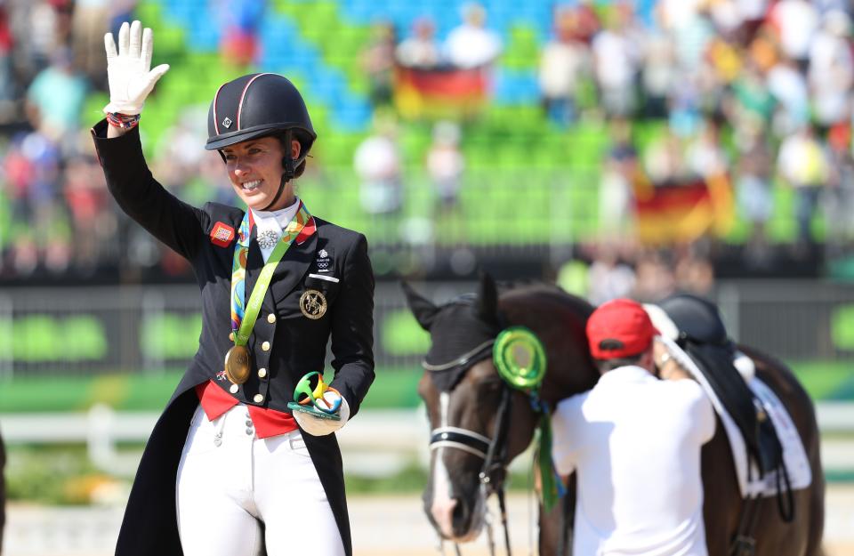 Charlotte Dujardin out of Olympics after video. Gold medalist is suspended