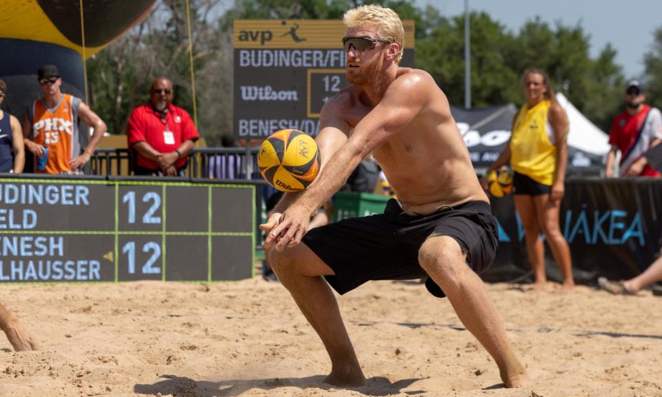 Chase Budinger made m in the NBA. But Olympic beach volleyball called him