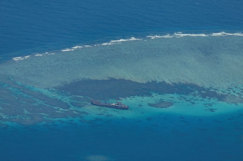 China anchors ‘monster ship’ in South China Sea, Philippine coast guard says