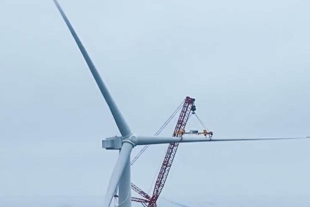 China makes history with installation of record-breaking wind turbine in open waters: ‘It makes you wonder how big they will get’