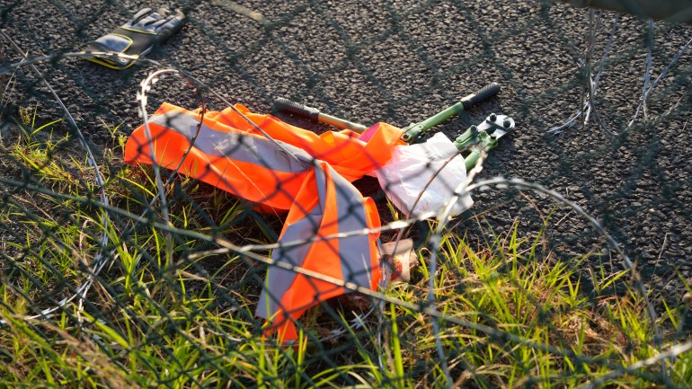 Climate activists block runways at Germany’s Frankfurt airport