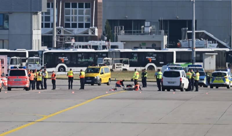 Climate protest causes major disruption at Germany’s largest airport