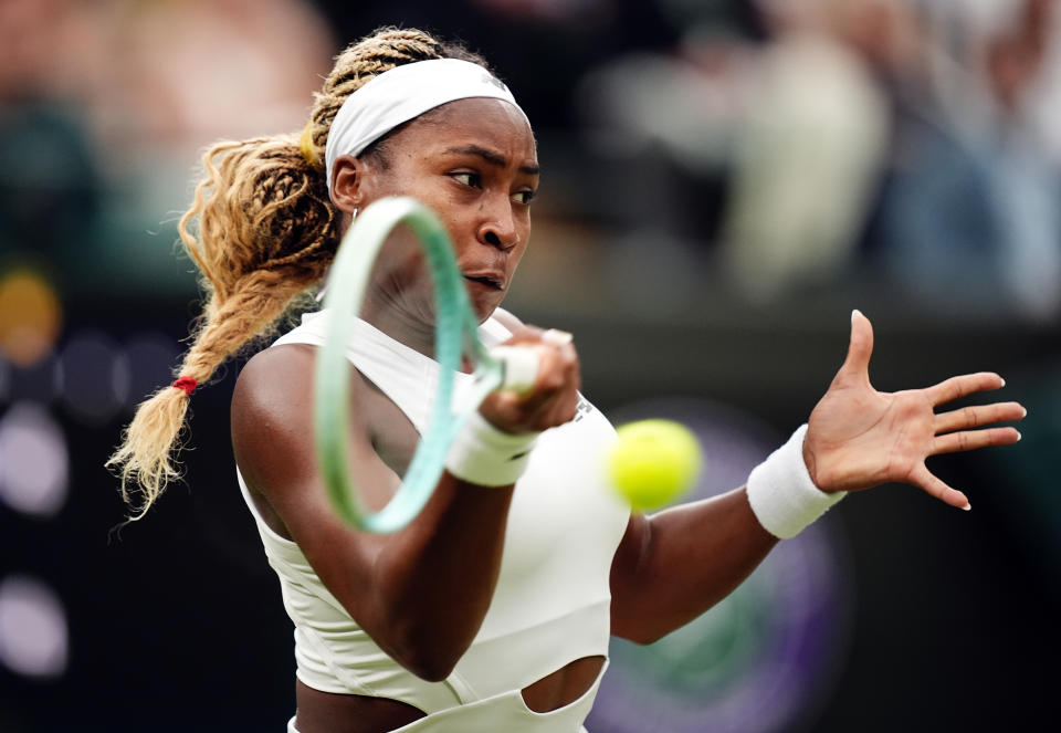 Coco Gauff easily dispatches Sonay Kartal at Wimbledon in straight sets