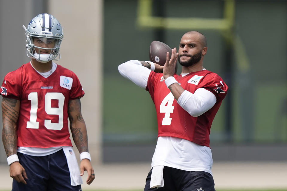 Dak, spotted in boot, says ‘absolutely nothing’ is wrong