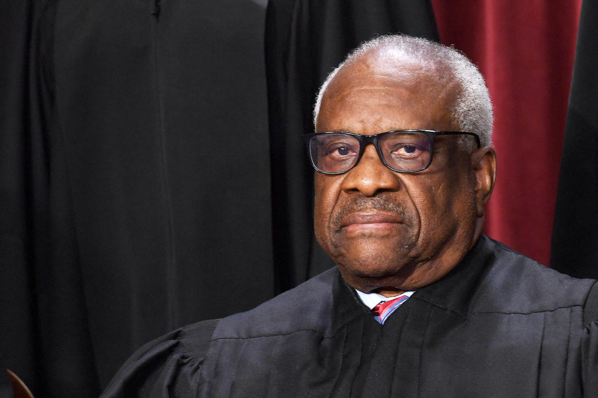 Democratic senators ask attorney general to criminally investigate Clarence Thomas