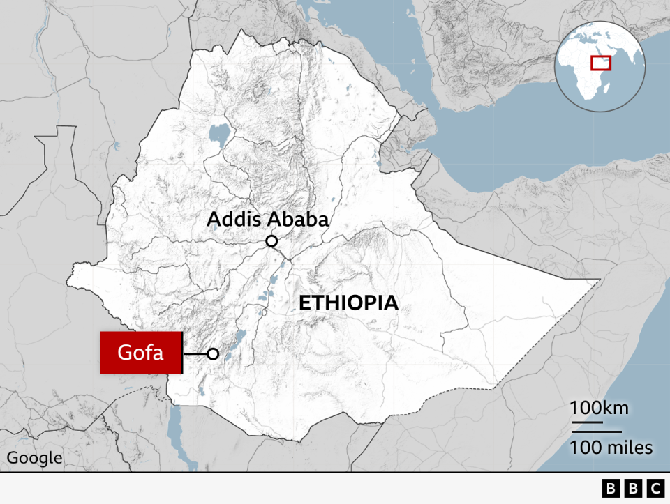 Desperate search in Ethiopia for landslide survivors