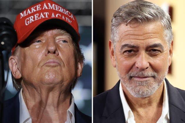 Donald Trump Fires Back at George Clooney Over Biden Op-Ed: He ‘Should Get Out of Politics and Go Back to TV. Movies Never Really Worked Out’