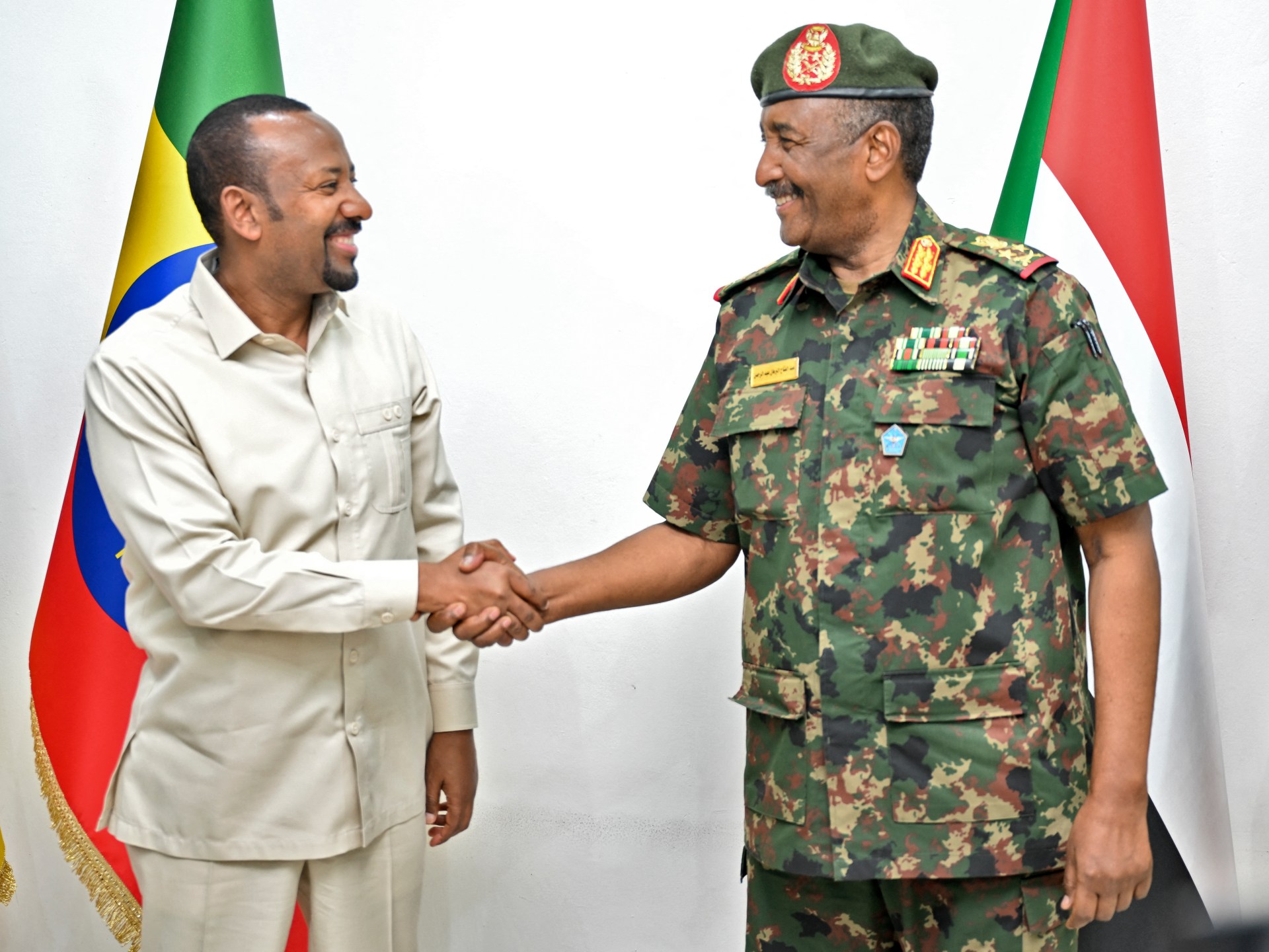 Ethiopian PM meets Sudan army chief in push for ‘peace and security’