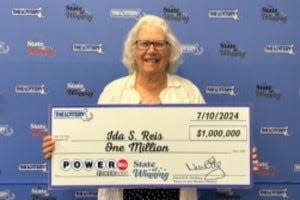 Fall River woman hits it big in Powerball. What she plans to do with her M prize.