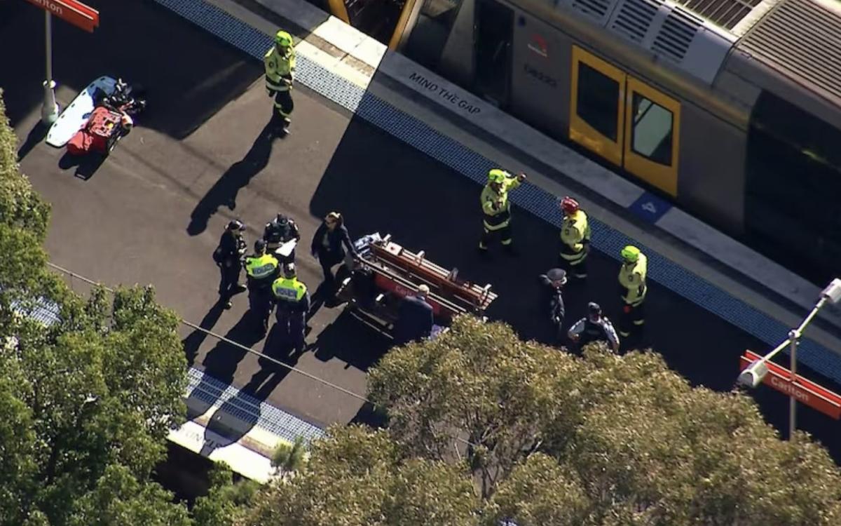 Father killed chasing run-away pram onto railway tracks in Sydney, Australia